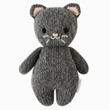 Baby Kitten Stuffed Animal-Charcoal