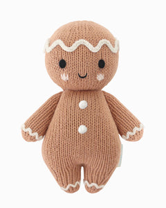 Baby Gingerbread Stuffed Animal W/White Icing