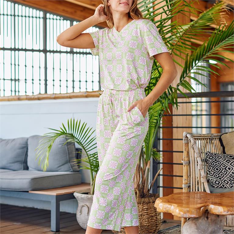 Alli Crop Pant PJ Srt