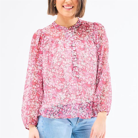 Brianna Daydreaming Top-Pink