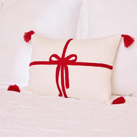 Lumbar Pillow In A Bow