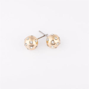 Mae Stud Earrings-Gold