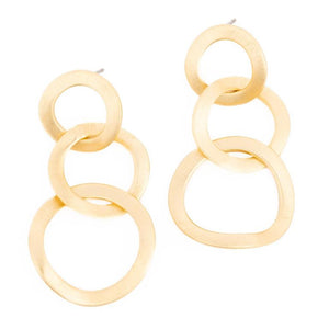 Selena Earrings-Gold