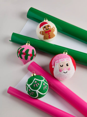 Jolly Christmas Ornaments-Assorted