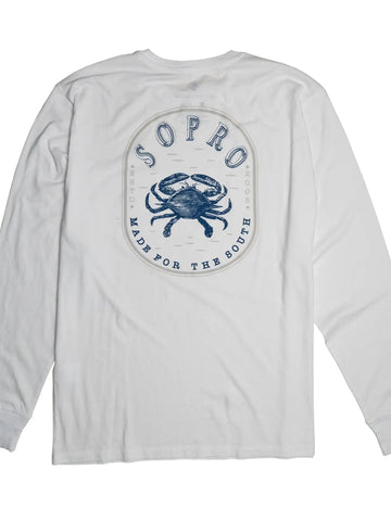 SoPro Crab LS Tee-White