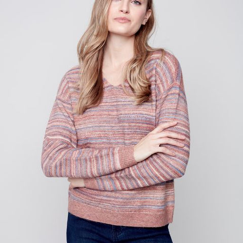 Flex Space Dye Yarn Sweater