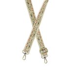 1.2" Floral Vines Guitar Strap-Autumnal