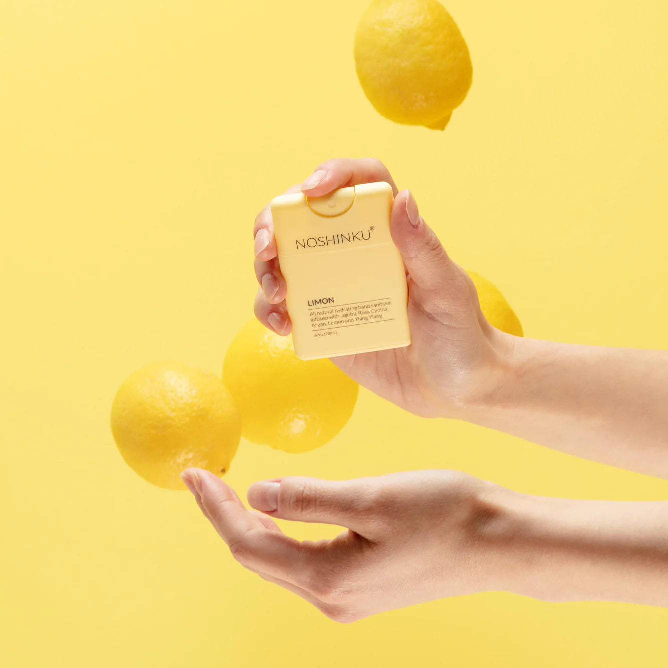 Limon Refillable Pocket Sanitizer