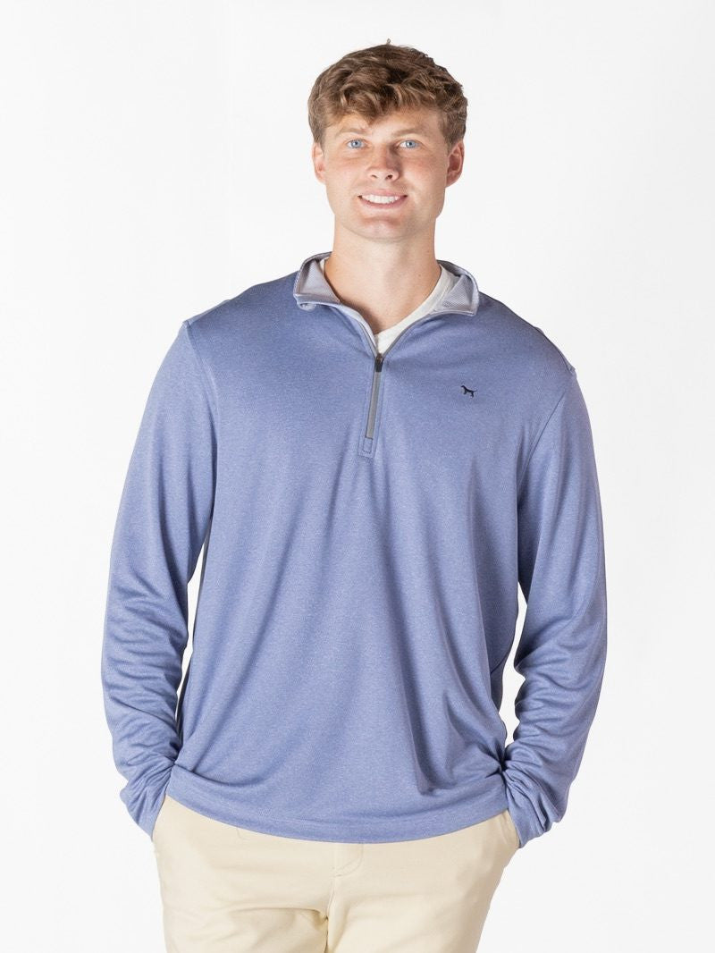 L/S Men's Spring UPF 40 Quarter Zip Pullover-Harbor – Southern Tuck