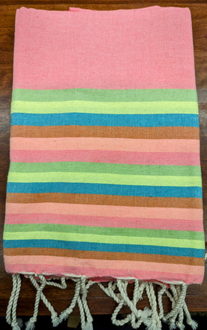 Turkish Towel-Pink/Blue