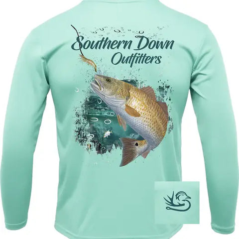 Redfish UPF Long Sleeve Fishing Shirt
