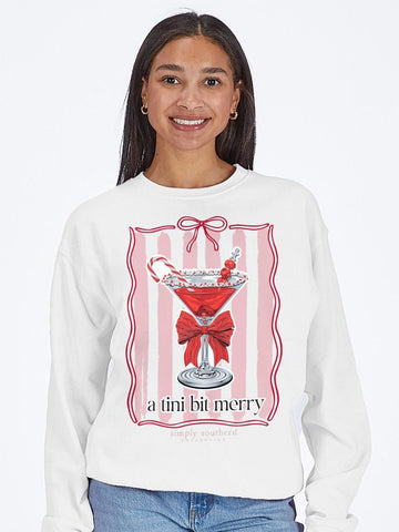A Tini Bit Merry Sweatshirt