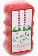 Jingle All The Way Shower Sponge