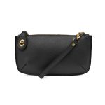 Mini Cross Body Wristlet Clutch-Black