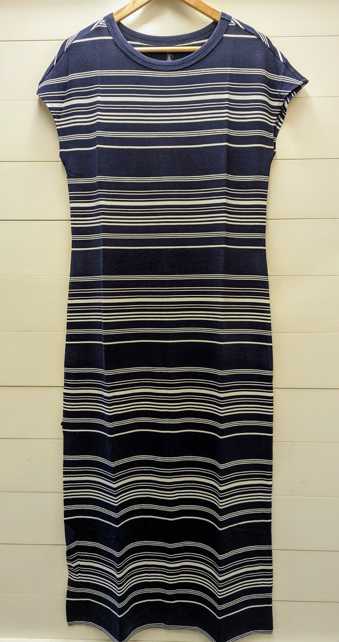 Patriot Blue Stripes Blake Dress-Patriot Blue