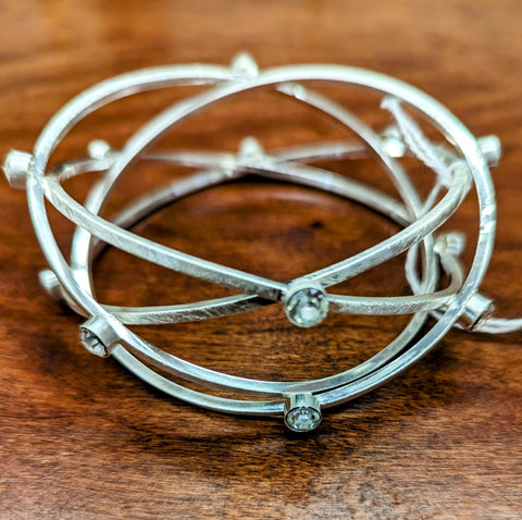 Silver & Crystal Bracelet