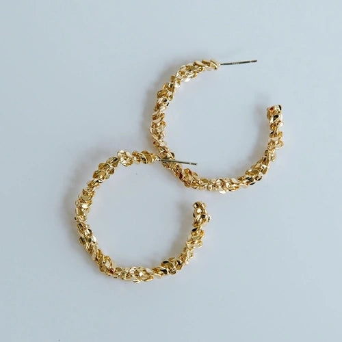 Thalia Earrings-Gold